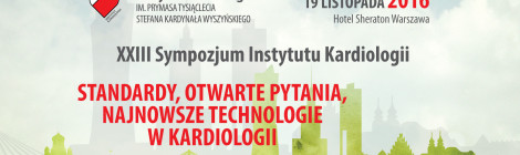 XXIII Sympozjum Instytutu Kardiologii